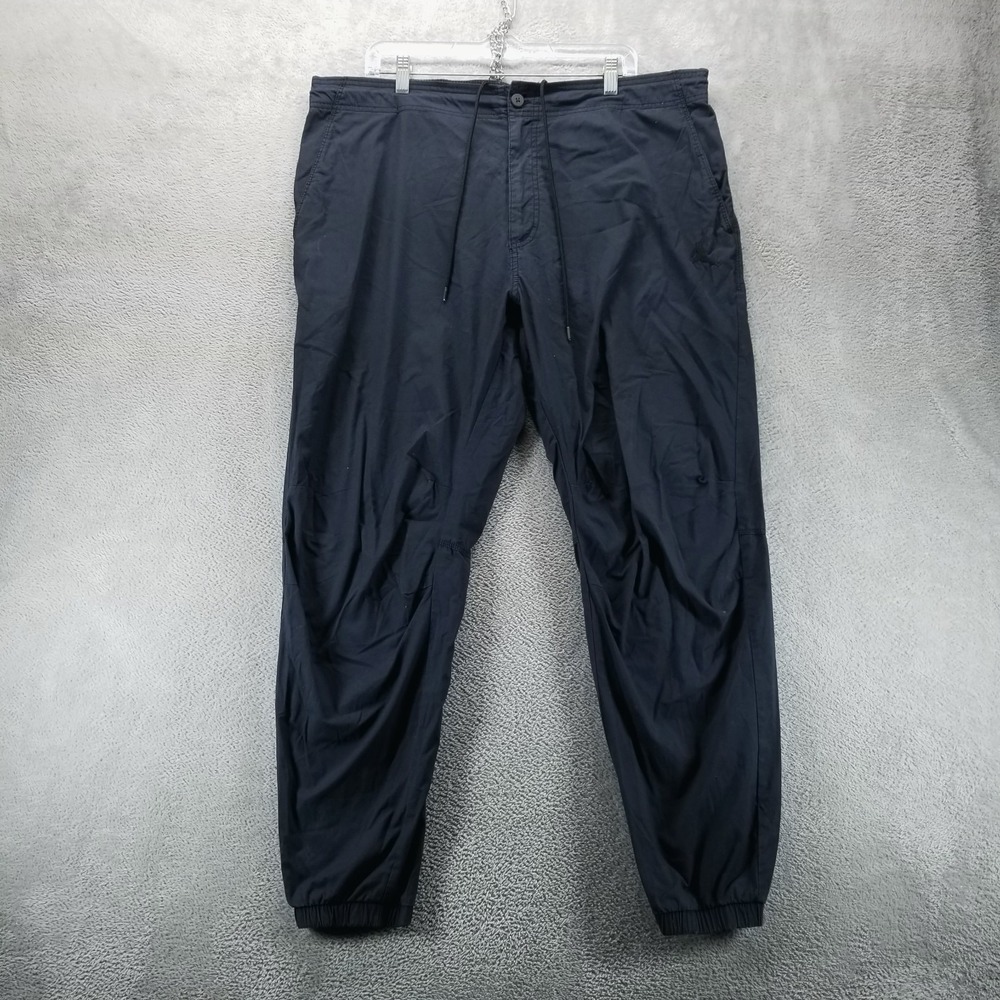 Air Jordan Pants Mens 42 Black Tech Woven Jogger Chinos Drawstring